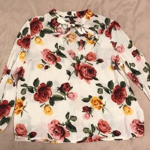 Forever 21 blouse long sleeve shirt